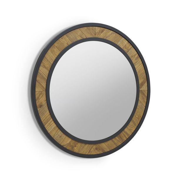 Casa Eclipse Round Wall Mirror