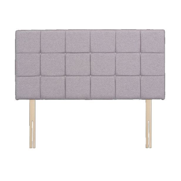 Sleepeezee Heather Strutted Headboard, Double