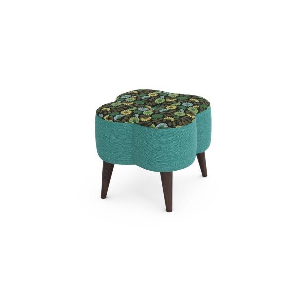 Orla Kiely Daisy Fabric Small Footstool