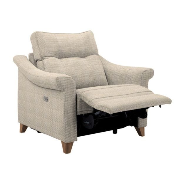 G Plan Riley Power Recliner Armchair, Sahara Sand