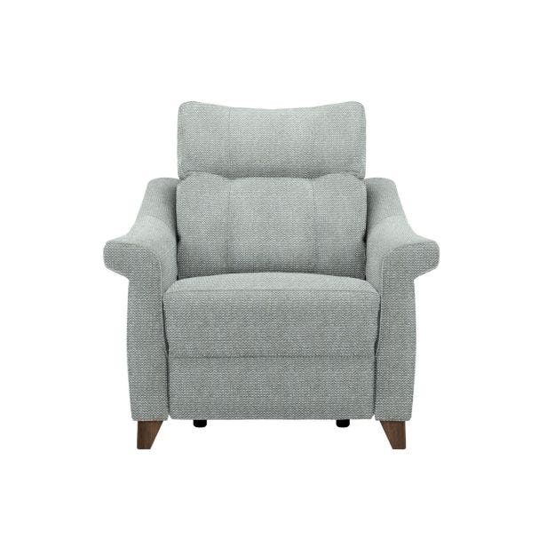 G Plan Riley Fabric Snuggler Armchair, Sahara Slate
