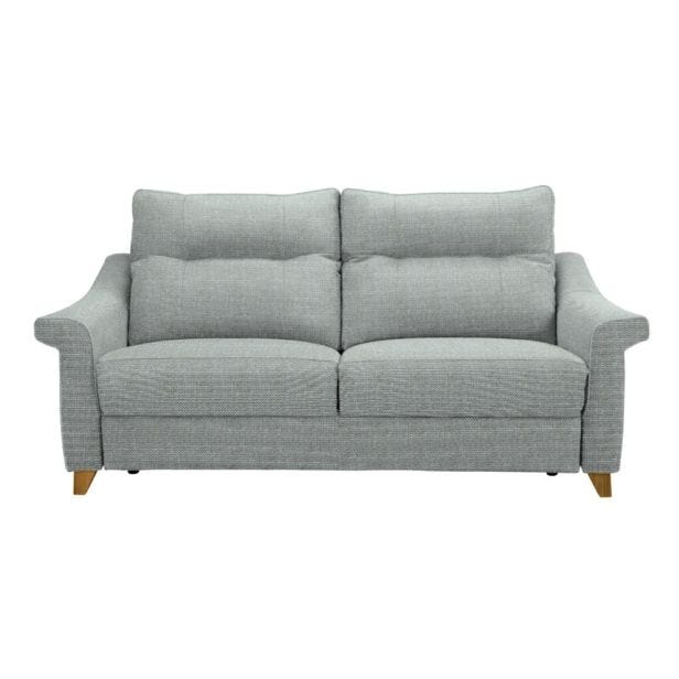 G Plan Riley 3 Seater Fabric Sofa, Sahara Slate