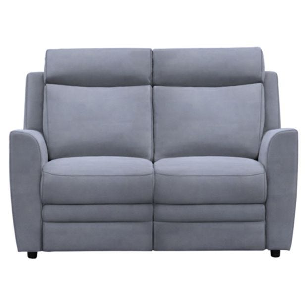 Parker Knoll Dakota 2 Seater Leather Sofa, Roma Storm
