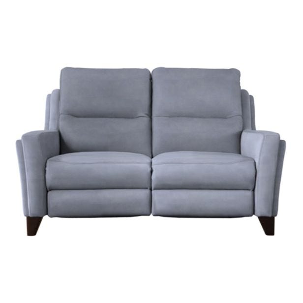 Parker Knoll Portland 2 Seater Leather Sofa, Roma Storm