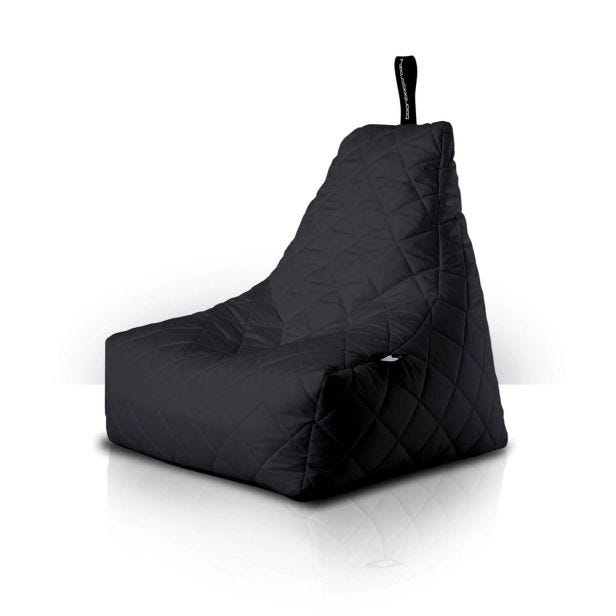 Extreme Lounging Mighty B-Bag Quilted Beanbag, Black