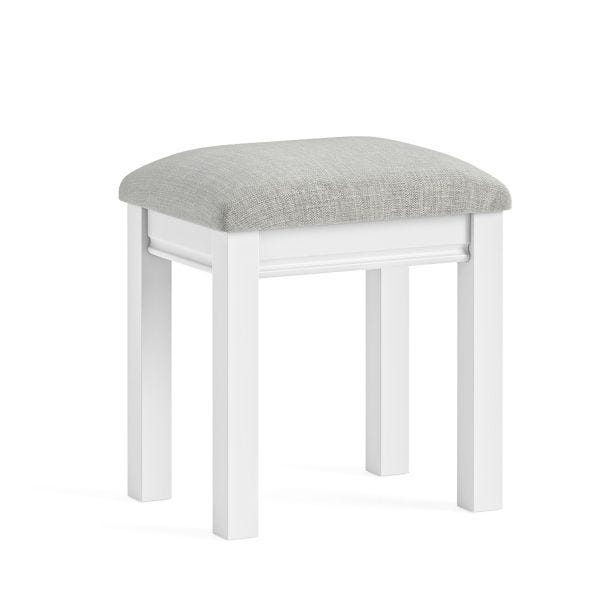 Casa Anna Dressing Stool, White
