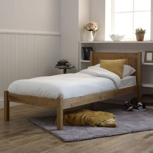 Casa Thistle Bed Frame, Single, Pine