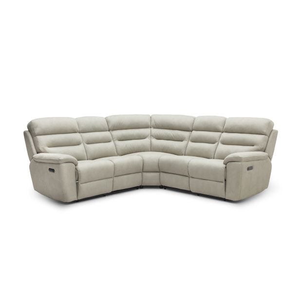 Casa Travis Power Recliner Fabric Corner Sofa