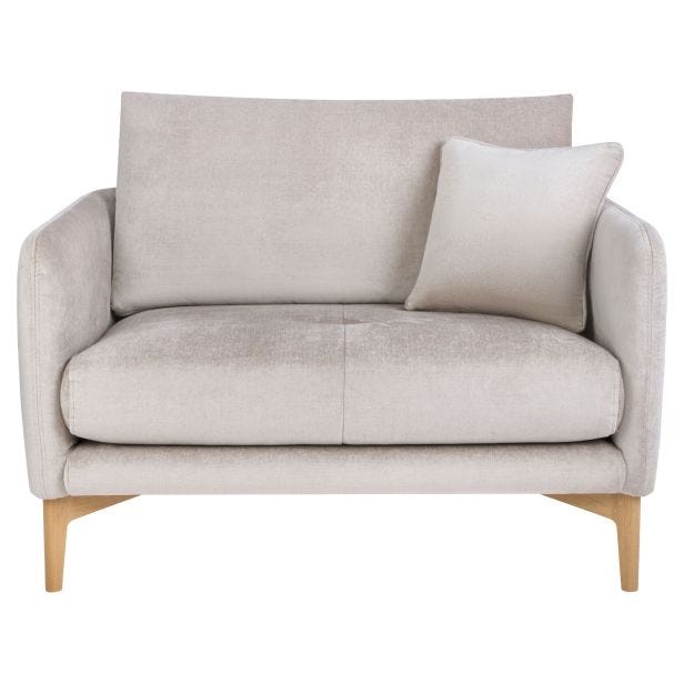 Ercol Aosta Snuggler Fabric Armchair