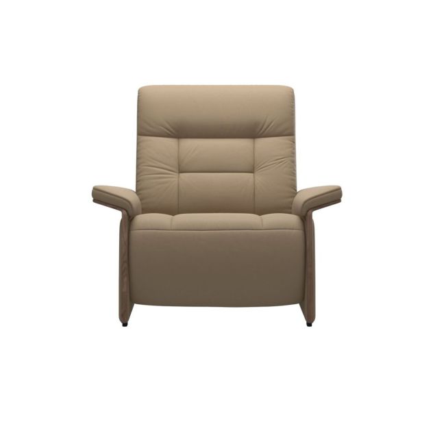 Stressless Mary Wood Leather Power Recliner Armchair