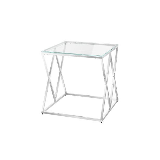 Casa Victor Glass Side Table