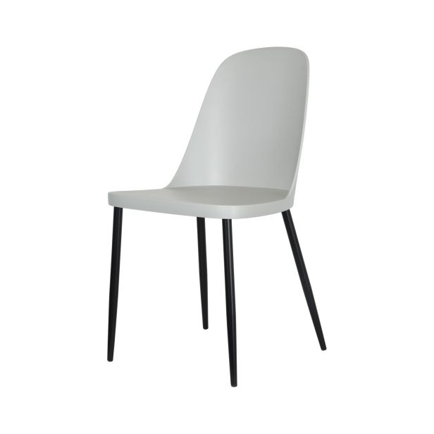 Casa Angelo Linear Dining Chairs, Set of 2, Grey