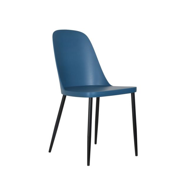 Casa Angelo Linear Dining Chairs, Set of 2, Blue