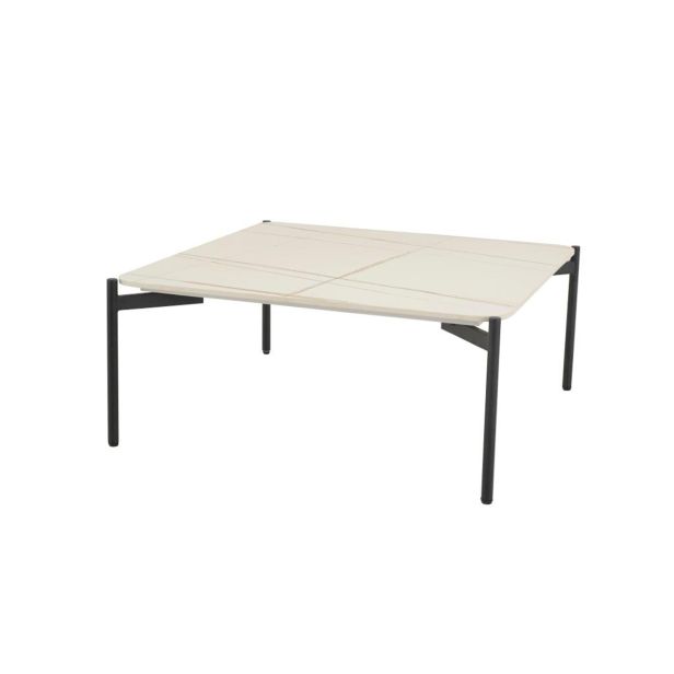 Casa Rocco Square Coffee Table, White