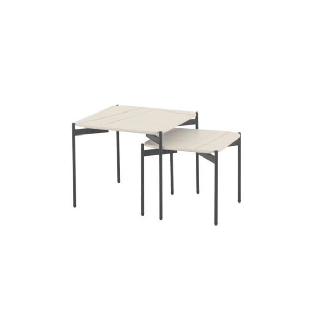 Casa Rocco Nest of Tables, White