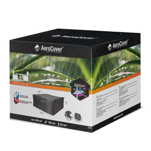 AeroCover Square Garden Furniture Cover, 240x190x85cm