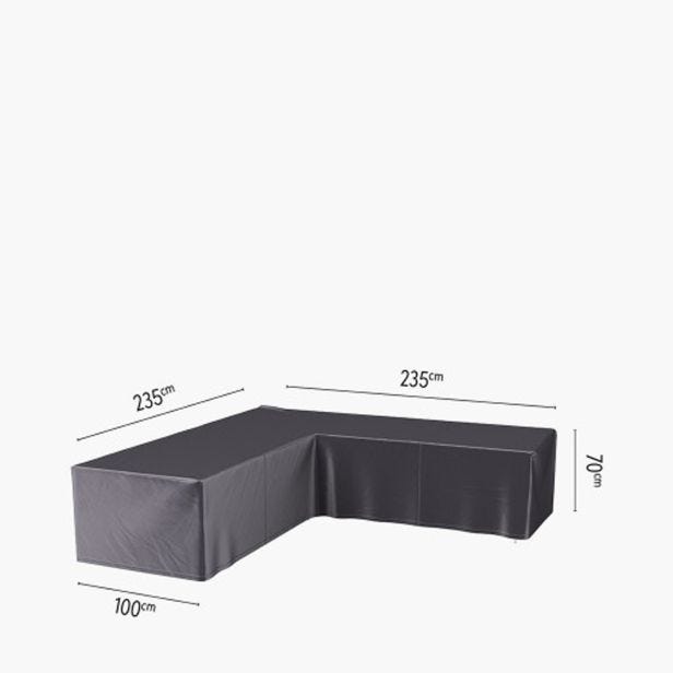Aercover Outdoor L Shape Corner Cover, 235x235x100x70cm