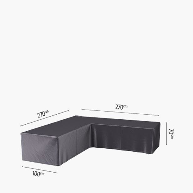 Aercover Outdoor L Shape Corner Cover, 270x270x100x70cm