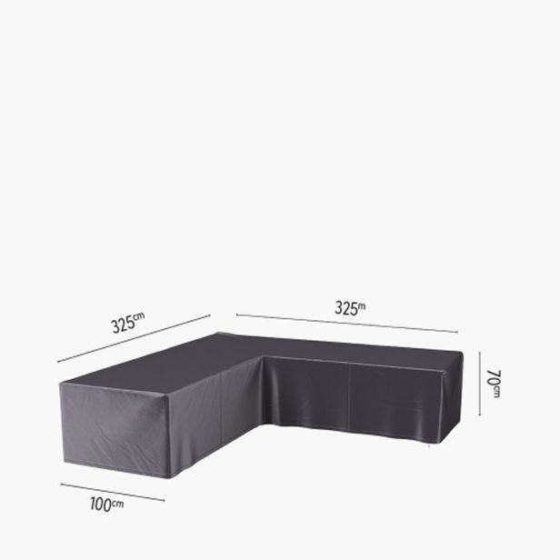 Aercover Outdoor L Shape Corner Cover, 325x325x100x70cm