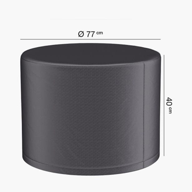 Aercover Outdoor Round Fire Pit Table Cover, 77x40cm