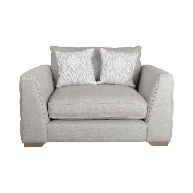 Casa Haize Fabric Snuggler Chair