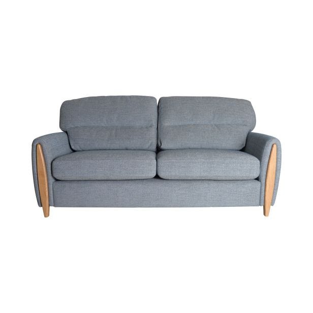 Casa Bern Large 2 Seater Fabric Sofa, Kento Deep Sea
