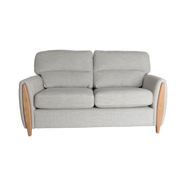 Casa Bern Compact 2 Seater Fabric Sofa, Kento Lumier