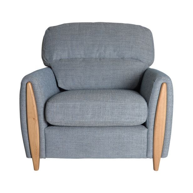 Casa Bern Fabric Armchair, Kento Deep Sea 
