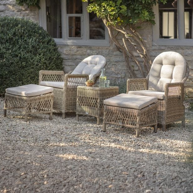Bramblecrest RHS Rosemoor Garden Companion Set with Side Table