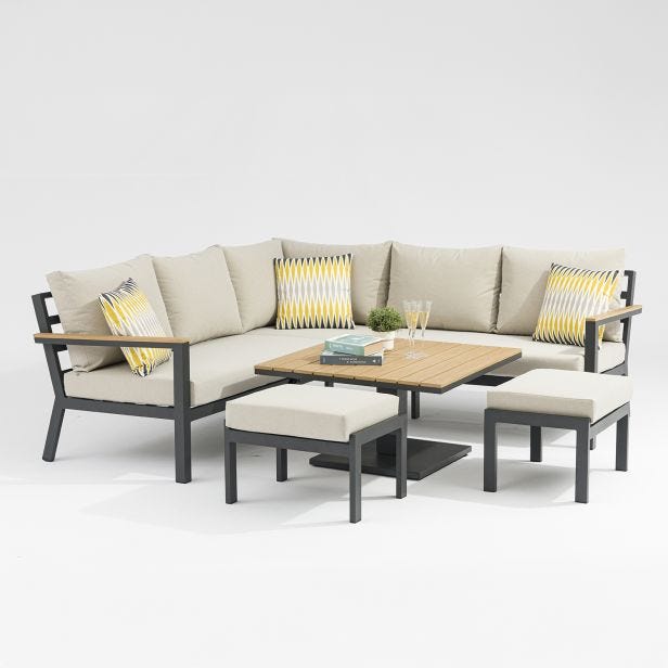 Nova Heidi Adjustable Garden Corner Lounge Set