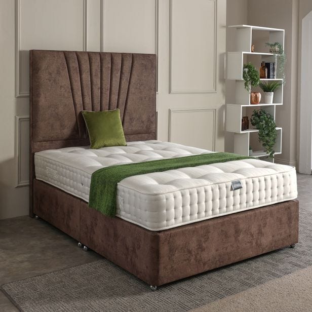 Casa Backcare 1000 Divan Bed Set, Super King