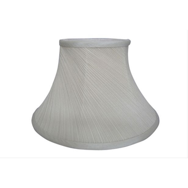 Casa Twisted Pleat Lamp Shade, 35cm, Cream