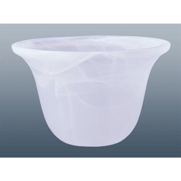 Casa Murano Glass Ceiling Lamp Shade, White