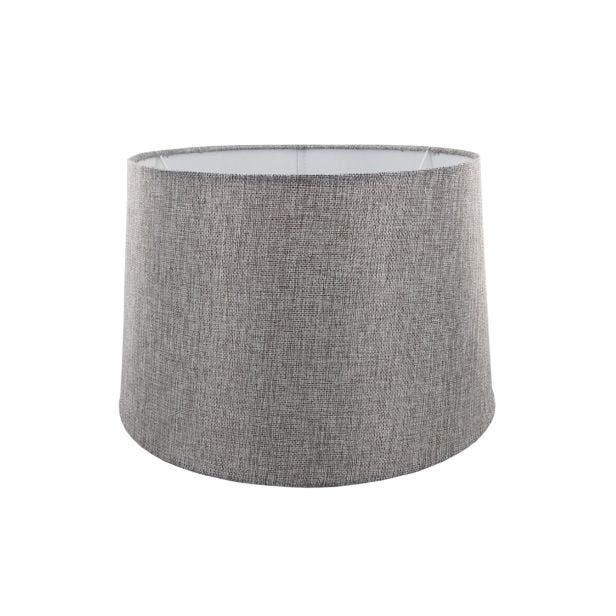 Casa Empire Linen Lamp Shade, 35cm, Grey