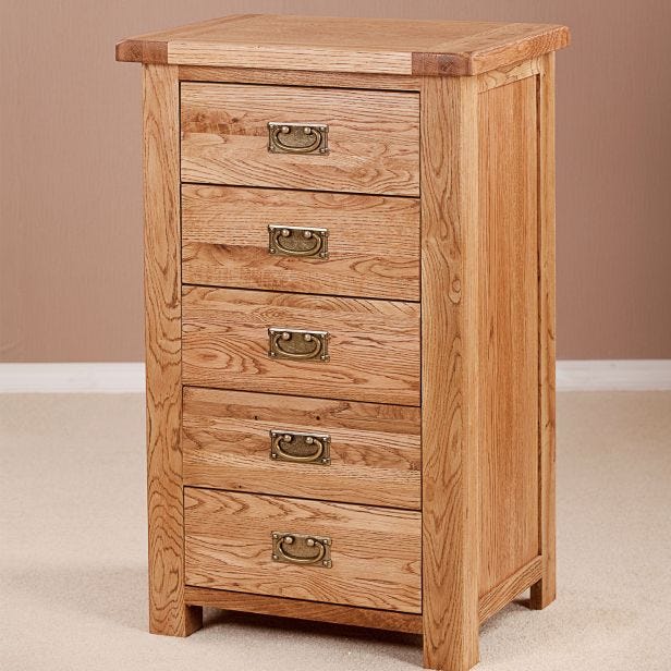 Casa Seville 5 Drawer Wellington Chest