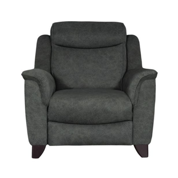 Parker Knoll Manhattan Power Recliner Leather Armchair, Oxford Winter Lake