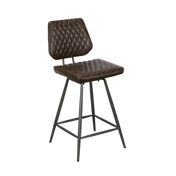 Casa Derry Bar Stool, Dark Brown