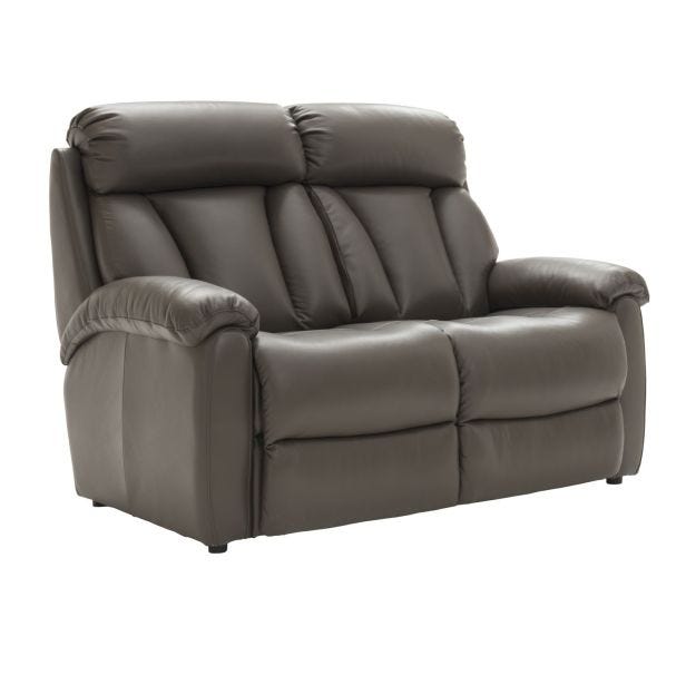 La-Z-Boy Georgina 2 Seater Double Manual Recliner Leather Sofa