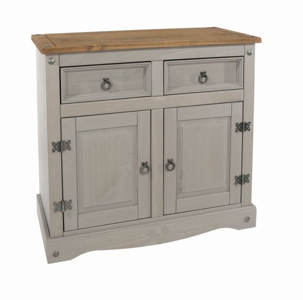 Casa Connor Small Sideboard, Grey 