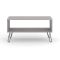 Casa Alden Open Shelf Coffee Table, Grey