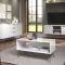 Casa Alden Open Shelf Coffee Table, White