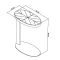 Casa Eclipse Sofa Side Table