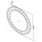 Casa Eclipse Round Wall Mirror