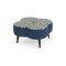 Orla Kiely Daisy Fabric Large Footstool