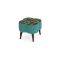 Orla Kiely Daisy Fabric Small Footstool