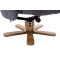 Casa Trento Swivel Recliner Chair & Footstool, Lisbon Grey Fabric 