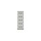 Casa Madrid 5 Drawer Tallboy Chest, Grey