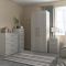 Casa Madrid Dressing Mirror, Grey