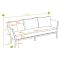 Hartman Dubai Garden Sofa Set, Slate Grey