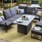 Hartman Vienna Garden Reclining Corner Set, Grey